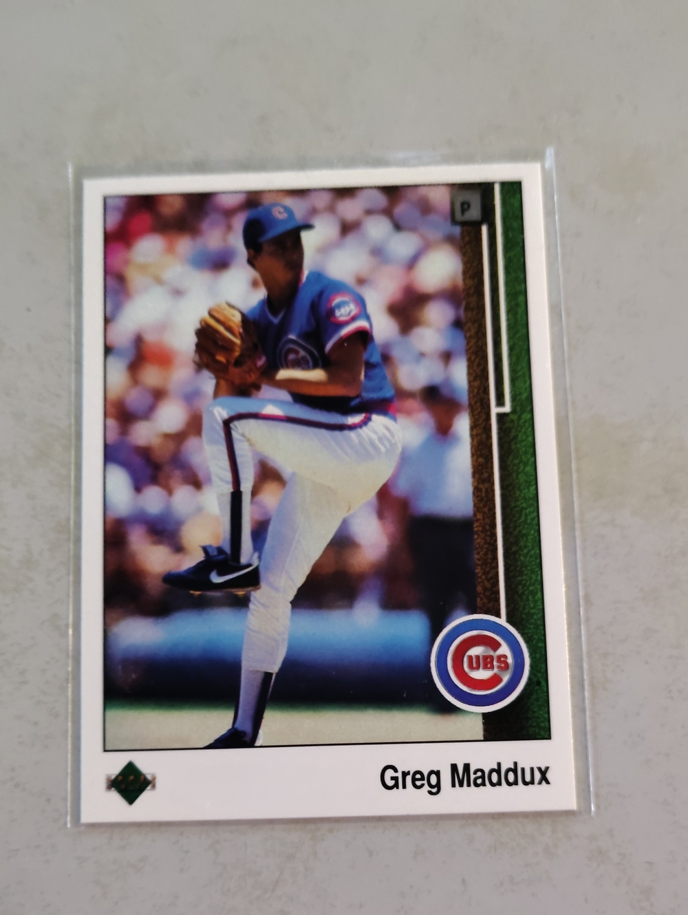 Greg Maddux 1989 Upper Deck #241 Chicago Cubs Baseball Card